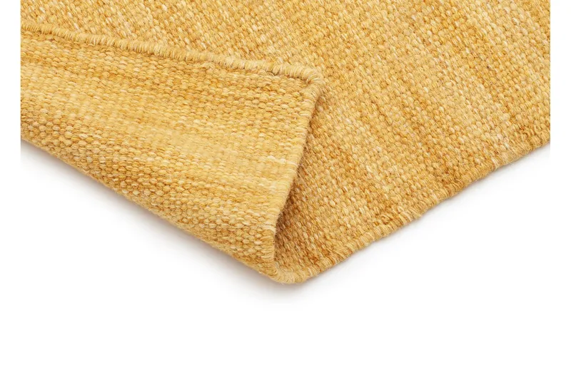 Birka Ullmatta Rektangulär 240x340 cm - Ockragul - Products - Textil & mattor - Matta - Modern matta - Ullmatta