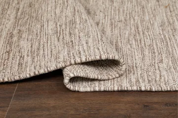 Birka Ullmatta Rektangulär 75x230 cm - Mörklinne - Products - Textil & mattor - Matta - Modern matta - Ullmatta