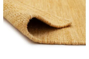 Birka Ullmatta Rektangulär 75x230 cm - Ockragul - Products - Textil & mattor - Matta - Modern matta - Ullmatta