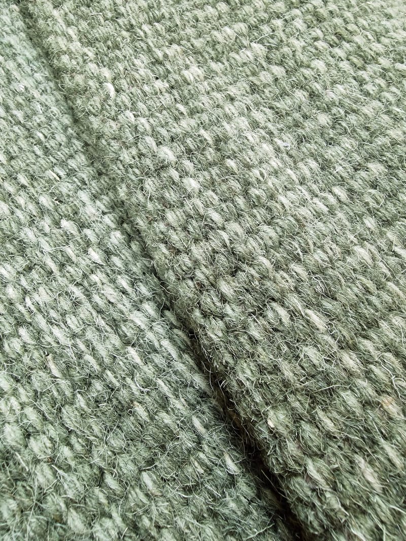 Birka Ullmatta Rektangulär 75x230 cm - Sammetsgrön - Products - Textil & mattor - Matta - Modern matta - Ullmatta