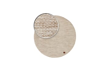 Birka Ullmatta Rund 120 - Natur - Products - Textil & mattor - Matta - Modern matta - Ullmatta