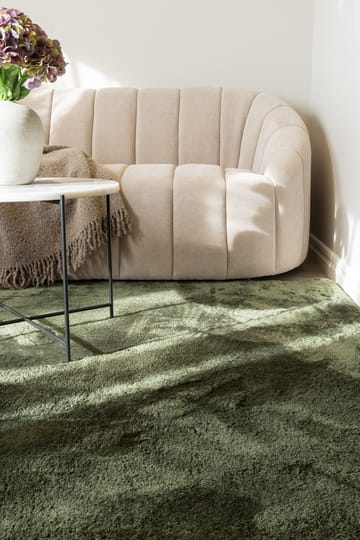 Cozy Ryamatta 200x290 cm Rektangulär - Grön - Products - Textil & mattor - Matta - Modern matta - Ryamatta