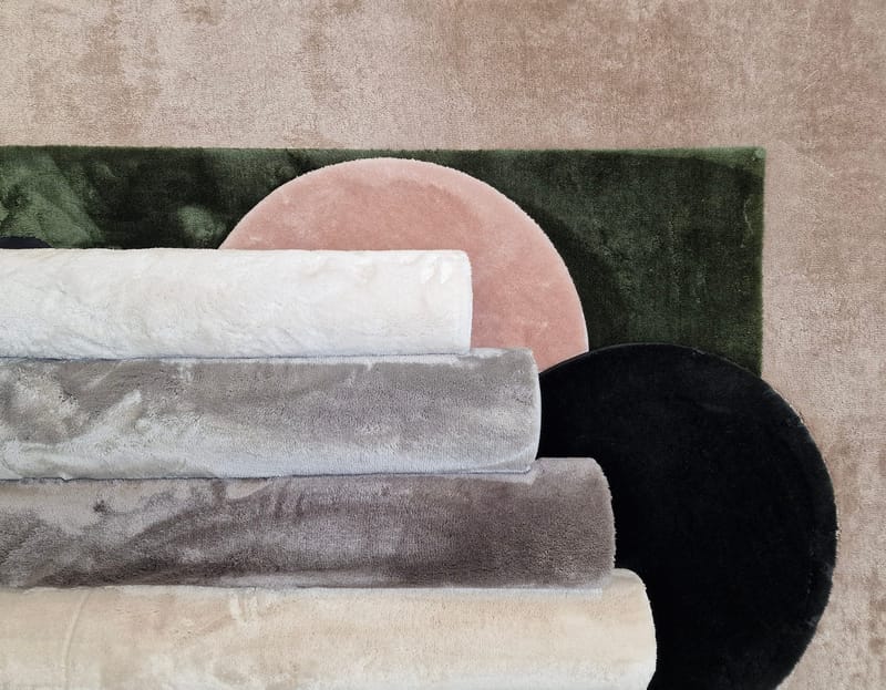 Cozy Ryamatta 80x160 cm Rektangulär - Rosa - Products - Textil & mattor - Matta - Modern matta - Ryamatta