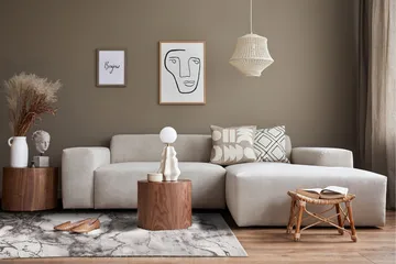 Craft Concrete Matta 160x230 - Silver - Products - Textil & mattor - Matta - Modern matta - Wiltonmatta