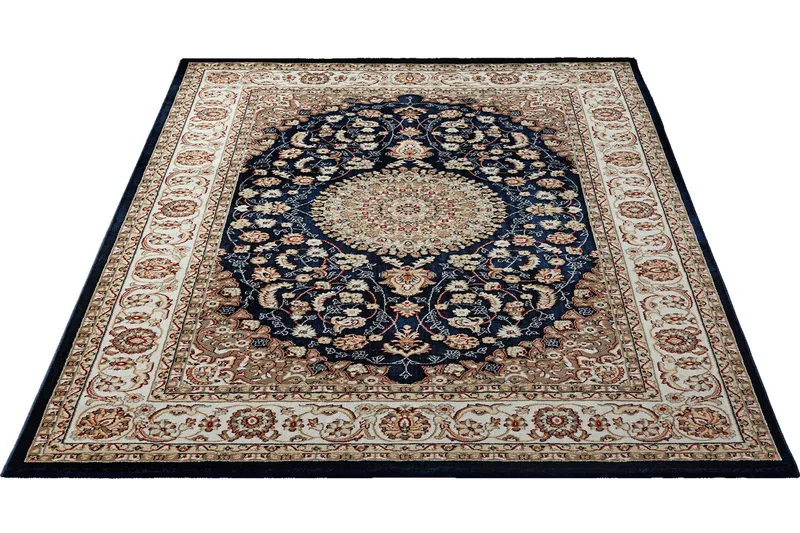 Dubai Medallion Wiltonmatta 240x340 cm - Blå - Products - Textil & mattor - Matta - Modern matta - Wiltonmatta