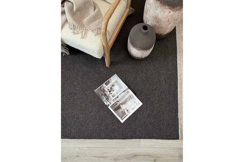 Eden Ullmatta 75x150 cm Rektangulär - Taupe - Products - Textil & mattor - Matta - Modern matta - Ullmatta