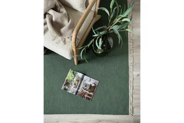 Eden Ullmatta 75x230 cm Rektangulär - Smaragdgrön - Products - Textil & mattor - Matta - Modern matta - Ullmatta