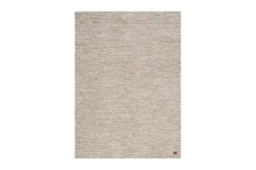 Gåsöga Ullmatta 160x230 cm Rektangulär, Beige