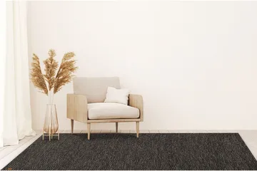 Gåsöga Ullmatta 300x400 cm Rektangulär - Svart/Vit - Products - Textil & mattor - Matta - Modern matta - Ullmatta