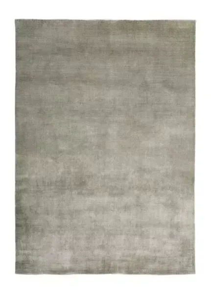 Handvävd Viskosmatta Doriano - Silver - 90x200 cm, Silver