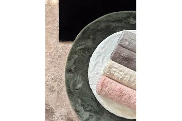 Heaven Ryamatta Vit rund 160 - Vit - Products - Textil & mattor - Matta - Modern matta - Ryamatta