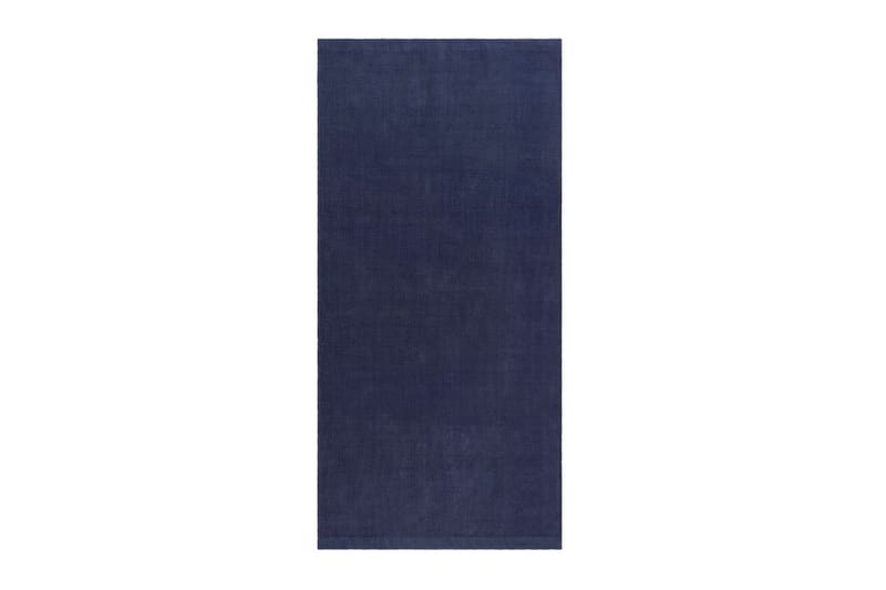 Hemse Bomullsmatta 75x250 cm, Blå