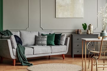 Skagen Ullmatta 240 cm Rund - Naturmelange - Products - Textil & mattor - Matta - Modern matta - Ullmatta