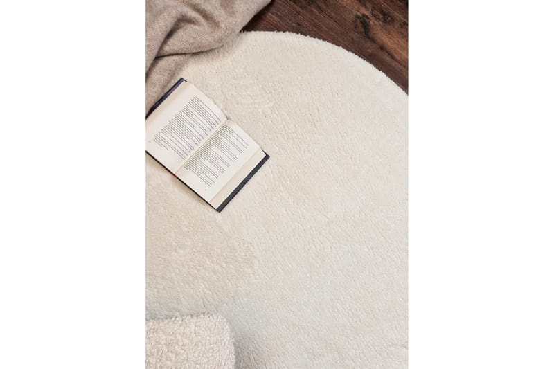 Soft Wiltonmatta Rund 160 cm - Vit - Products - Textil & mattor - Matta - Modern matta - Wiltonmatta