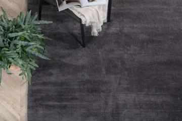 Undra Viskos-look Matta 200x300 - Mörkgrå - Products - Textil & mattor - Matta - Modern matta - Viskosmatta & konstsilkesmatta