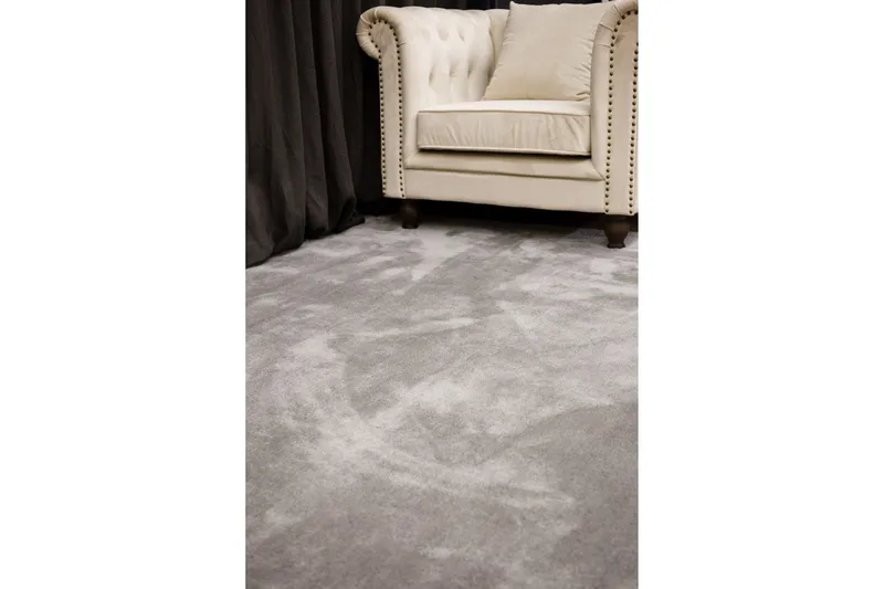 Undra Viskos-look Matta 250x350 - Silver - Products - Textil & mattor - Matta - Modern matta - Viskosmatta & konstsilkesmatta