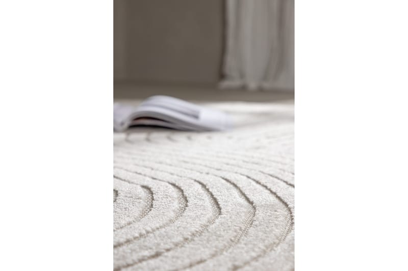 Vince Wiltonmatta 160x230 cm Oval - Vit - Products - Textil & mattor - Matta - Modern matta - Friezematta
