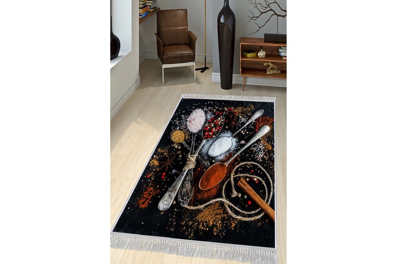 Homefesto Matta 100x200 cm - Multifärgad/Sammet - Products - Textil & mattor - Matta - Orientalisk matta - Persisk matta