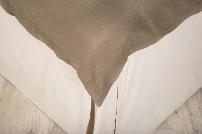Mila Bäddset 2-Dels 150x200/50x60 cm - Brun - Products - Textil & mattor - Sängkläder - Bäddset & påslakanset - Påslakanset dubbelsäng