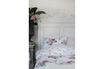 Påslakanset Enkelsäng 2-Dels New Dawn Rosa - Borganäs of Sweden - Products - Textil & mattor - Sängkläder - Bäddset & påslakanset - Påslakanset dubbelsäng