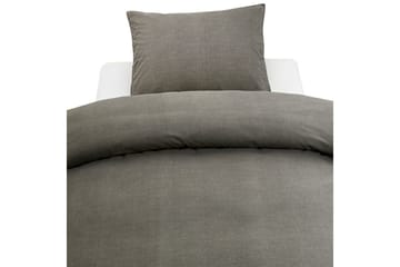 Påslakanset Enkelsäng 2-Dels Washed - Grå - Products - Textil & mattor - Sängkläder - Bäddset & påslakanset - Påslakanset dubbelsäng