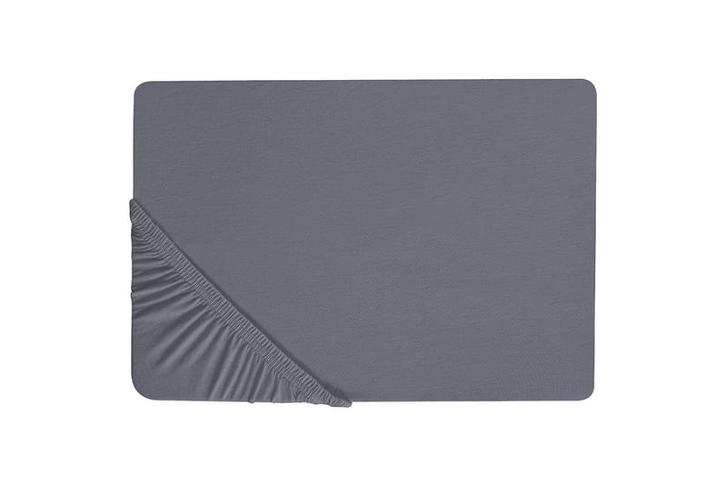 Dra-på-lakan Janbu Mörkgrå, 200x200 cm, Mörkgrå, 200x200 cm