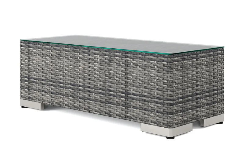 Bahamas Avslut utomhus 38x90 cm - Grå - Products - Utemöbler & utemiljö - Övrigt utemöbler - Moduler utesoffa