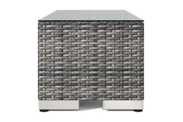 Bahamas Avslut utomhus 38x90 cm - Grå - Products - Utemöbler & utemiljö - Övrigt utemöbler - Moduler utesoffa