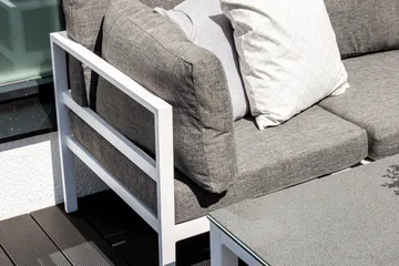 Copacabana Hörnmodul - Vit - Products - Utemöbler & utemiljö - Övrigt utemöbler - Moduler utesoffa