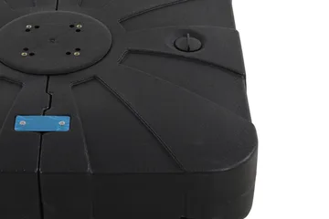 Vienna Parasollfot 84x84 cm vatten fyll för korsfot - Svart - Products - Utemöbler & utemiljö - Övrigt utemöbler - Tillbehör utemöbler - Parasollfot