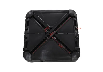 Vienna Parasollfot 84x84 cm vatten fyll för korsfot - Svart - Products - Utemöbler & utemiljö - Övrigt utemöbler - Tillbehör utemöbler - Parasollfot