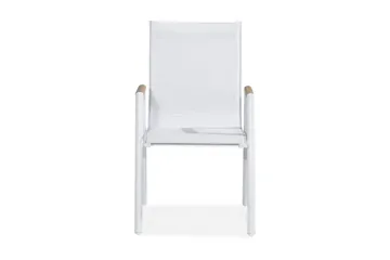 Las Karmstol Utomhus Vegas - Vit/beige - Products - Utemöbler & utemiljö - Balkong & altan - Balkongmöbler - Balkongstol