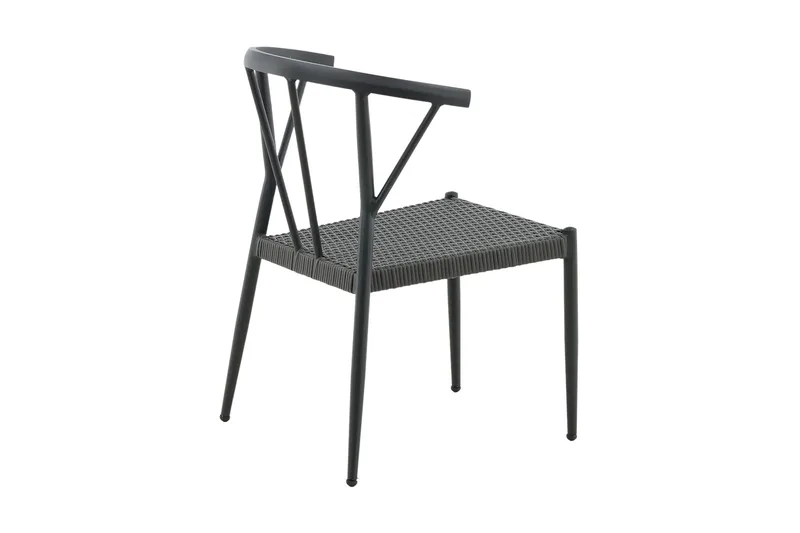 Stina Karmstol Utomhus - Svart - Products - Utemöbler & utemiljö - Balkong & altan - Balkongmöbler - Balkongstol