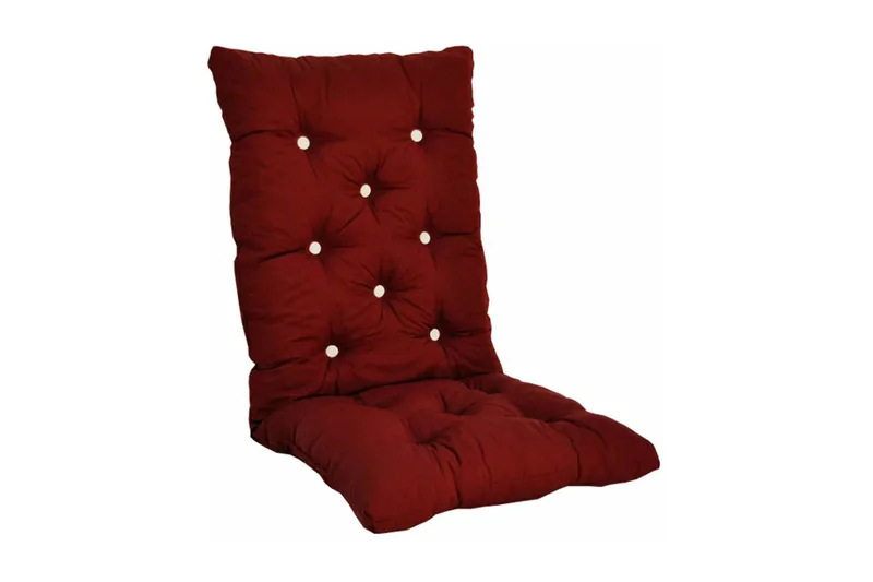 Högvik Flockdyna Fritab Bordeaux