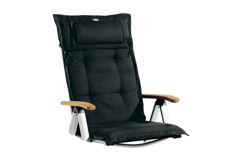 Positionsdyna Fritab Positionsdyna Canyon med nackkudde Black - Products - Utemöbler & utemiljö - Dynor - Positionsdynor