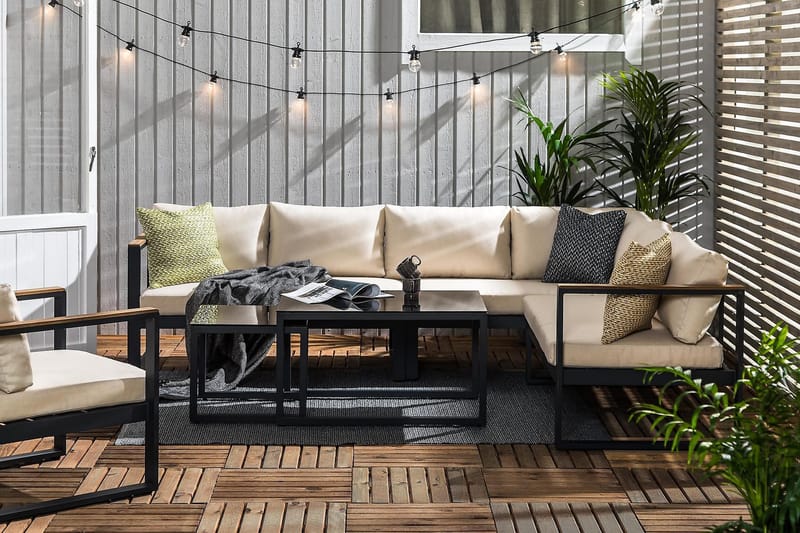 Aspvik Loungegrupp - Products - Utemöbler & utemiljö - Loungemöbler - Loungeset & loungegrupp