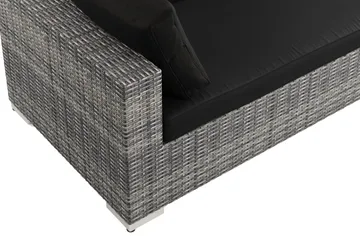 Bahamas L-formad utesoffa vänster, 7-sits med bord - Grå - Products - Utemöbler & utemiljö - Loungemöbler - Loungeset & loungegrupp