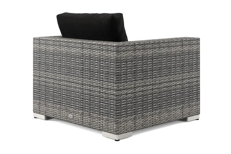 Bahamas Loungefåtölj utomhus i konstrotting - Grå - Products - Utemöbler & utemiljö - Loungemöbler - Loungestol utomhus