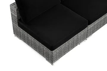 Bahamas utomhus hörnsoffa 7-sits vändbar med öppet avslut och bord - Grå - Products - Utemöbler & utemiljö - Loungemöbler - Loungeset & loungegrupp