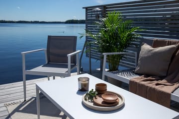 Break Loungegrupp Utomhus 4-sits - Vit - Products - Utemöbler & utemiljö - Loungemöbler - Loungeset & loungegrupp