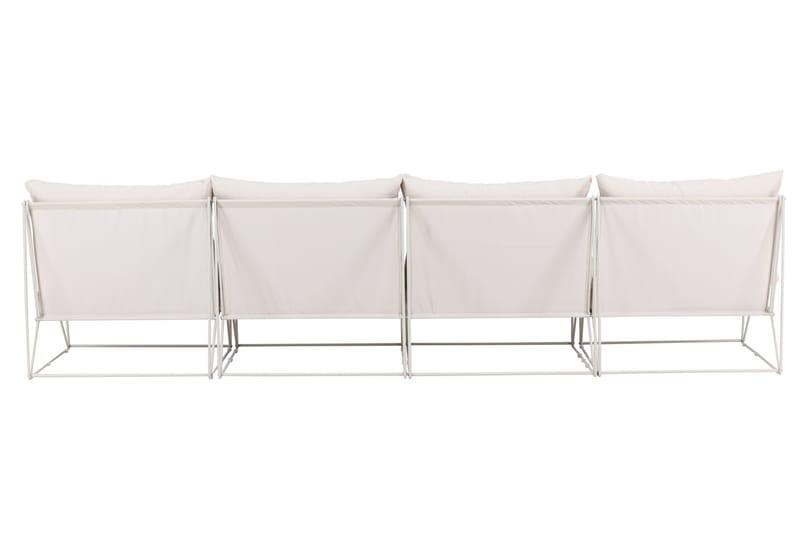 Usteryd 4 sits Loungesoffa - Beige - Products - Utemöbler & utemiljö - Loungemöbler - Loungesoffor