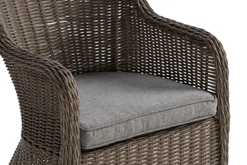 Marcus Light Fåtölj m Dyna - Grå - Products - Utemöbler & utemiljö - Loungemöbler - Loungestol utomhus