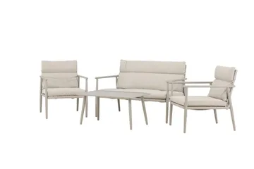 Mazzaro Soffgrupp Utomhus 4-sits - Antracit - Products - Utemöbler & utemiljö - Loungemöbler - Loungeset & loungegrupp