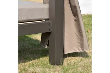 Morocco Solsäng - Mörkbrun/Beige - Products - Utemöbler & utemiljö - Loungemöbler - Solbädd