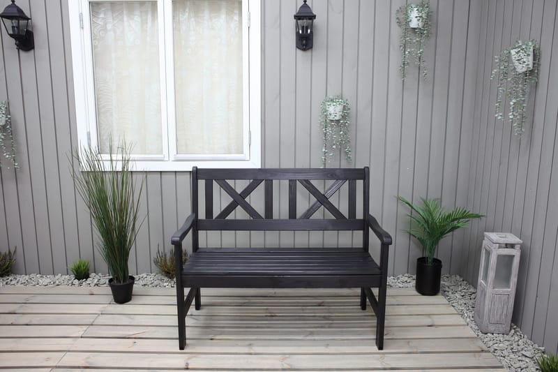 Olivo 2-sits Utesoffa - Kaffesvart - Products - Utemöbler & utemiljö - Loungemöbler - Loungesoffor