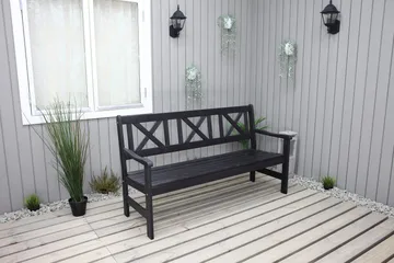 Olivo 3-sits Utesoffa - Kaffesvart - Products - Utemöbler & utemiljö - Loungemöbler - Loungesoffor