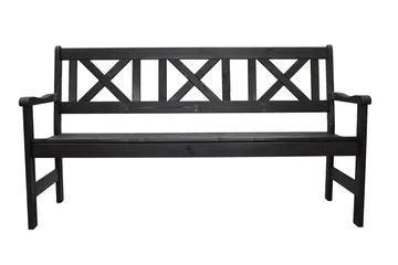 Olivo 3-sits Utesoffa - Kaffesvart - Products - Utemöbler & utemiljö - Loungemöbler - Loungesoffor