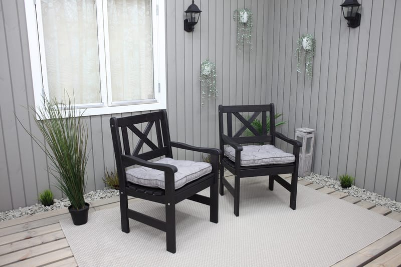 Olivo Utefåtölj - Svart - Products - Utemöbler & utemiljö - Loungemöbler - Loungestol utomhus