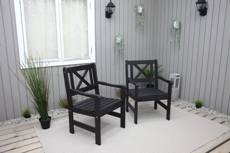 Olivo Utefåtölj - Svart - Products - Utemöbler & utemiljö - Loungemöbler - Loungestol utomhus