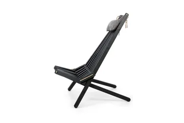 Park Solstol 2 st - Svart - Products - Utemöbler & utemiljö - Loungemöbler - Loungestol utomhus